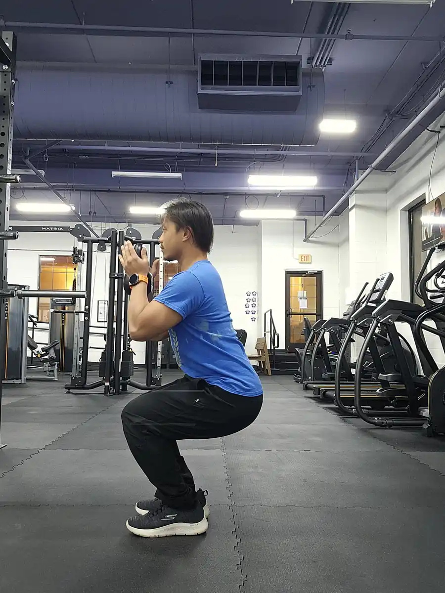 Kettlebell training at The Base