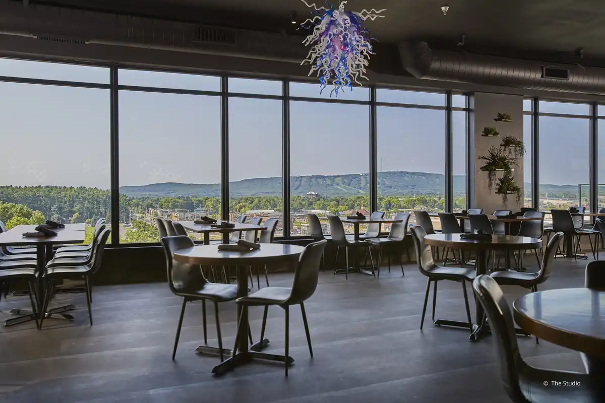 Top-floor dining room, bantr wausau